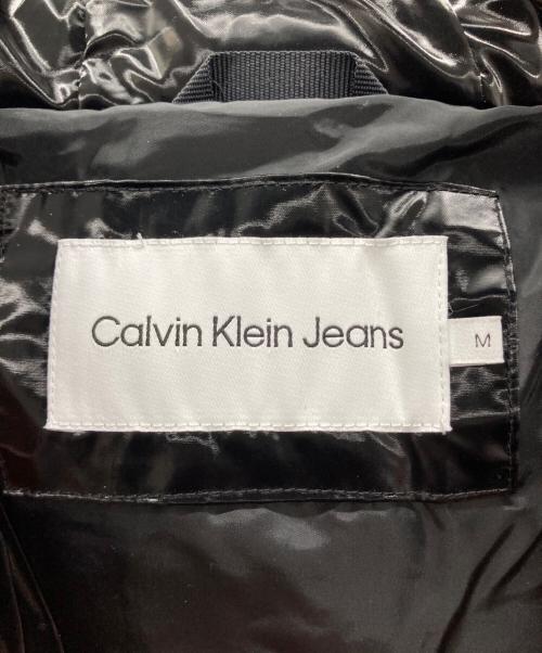 Calvin Klein Jeans（カルバンクラインジーンズ）Calvin Klein Jeans (カルバンクラインジーンズ) 中綿ジャケット ブラック サイズ:Mの古着・服飾アイテム
