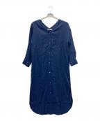 SHENERYシーナリー）の古着「シャツワンピース」｜ネイビー