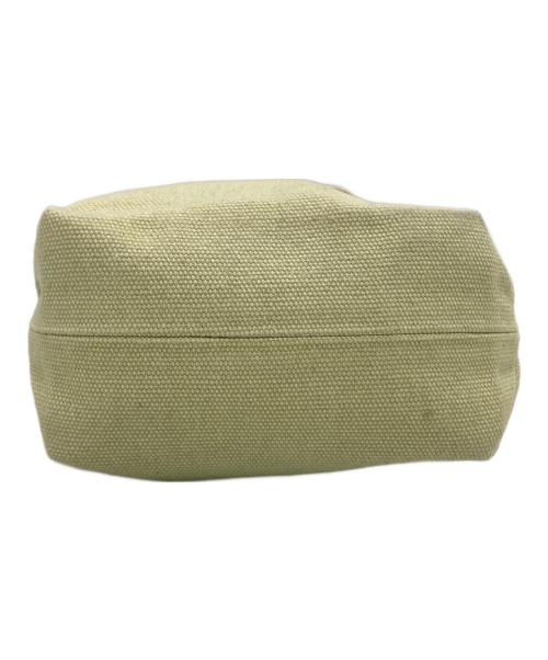 MM6 Maison Margiela（エムエムシックスメゾンマルジェラ）MM6 Maison Margiela (エムエムシックス メゾンマルジェラ) ミニキャンバスショッピングバッグ グリーンの古着・服飾アイテム