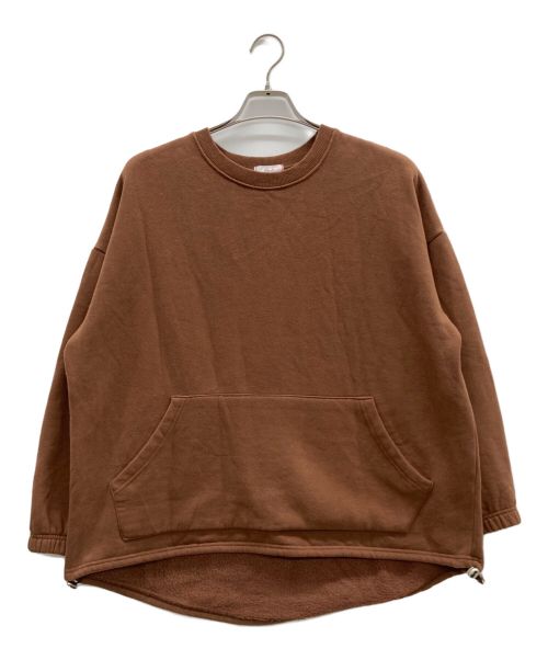 BLESS U（ブレスユー）BLESS U (ブレスユー) 裏起毛スウェット ブラウン サイズ:不明の古着・服飾アイテム