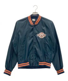 Chalk Line（チョークライン）の古着「ナイロンスタジャン」｜ネイビー×オレンジ