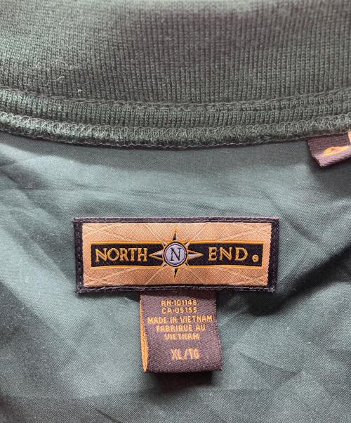 NORTH END（ノースエンド）NORTH END (ノースエンド) プルオーバージャケット グリーン サイズ:XLの古着・服飾アイテム