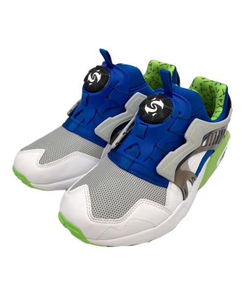 PUMA（プーマ）PUMA (プーマ) DISC BLAZE OG ブルー×ホワイト サイズ:27の古着・服飾アイテム
