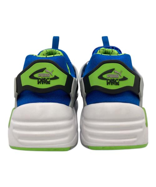 PUMA（プーマ）PUMA (プーマ) DISC BLAZE OG ブルー×ホワイト サイズ:27の古着・服飾アイテム