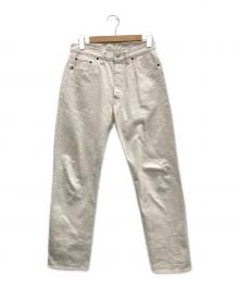 CIOTA（シオタ）の古着「デニムパンツ」｜アイボリー