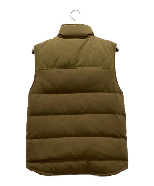 Patagonia（パタゴニア）Patagonia (パタゴニア) リバーシブルビビーダウンベスト カーキ サイズ:Sの古着・服飾アイテム
