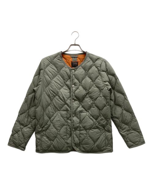 TAION（タイオン）TAION (タイオン) ダウンジャケット オリーブ サイズ:Mの古着・服飾アイテム