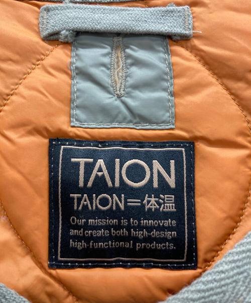 TAION（タイオン）TAION (タイオン) ダウンジャケット オリーブ サイズ:Mの古着・服飾アイテム