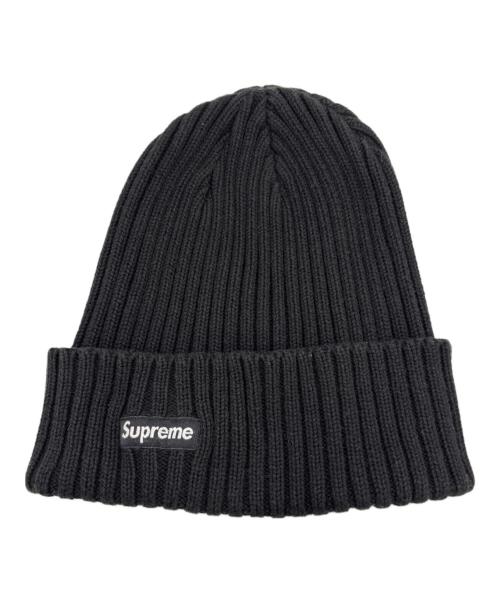 SUPREME（シュプリーム）SUPREME (シュプリーム) ニット帽 ブラックの古着・服飾アイテム