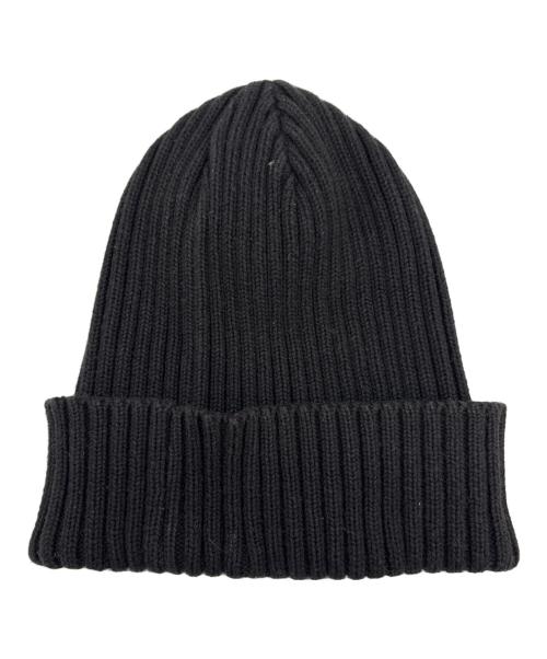 SUPREME（シュプリーム）SUPREME (シュプリーム) ニット帽 ブラックの古着・服飾アイテム