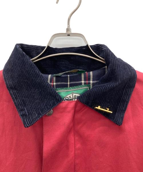 OXFORD BLUE（オックスフォードブルー）OXFORD BLUE (オックスフォードブルー) オイルドジャケット レッド サイズ:Lの古着・服飾アイテム