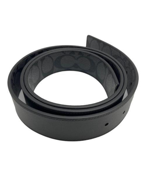 COACH（コーチ）COACH (コーチ) プラーク ハーネス リバーシブル ベルト グレー 未使用品の古着・服飾アイテム