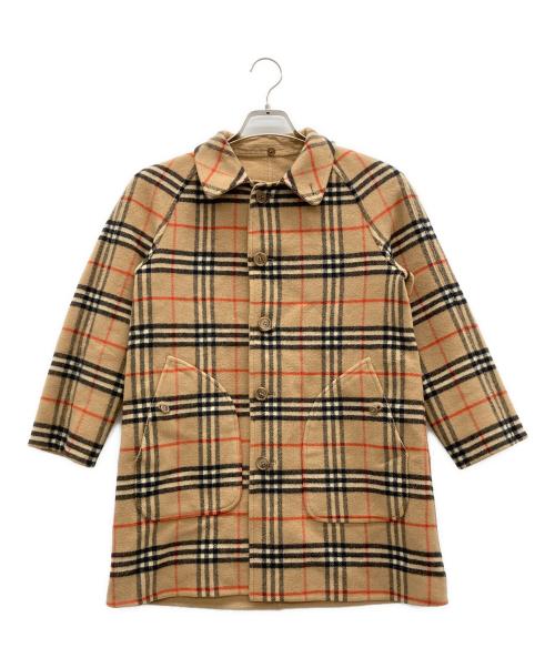 Burberry's（バーバリーズ）Burberry's (バーバリーズ) リバーシブルノバチェックコート ベージュ サイズ:Freeの古着・服飾アイテム