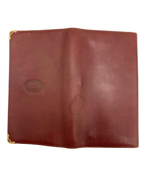 Cartier（カルティエ）Cartier (カルティエ) 長財布 エンジの古着・服飾アイテム