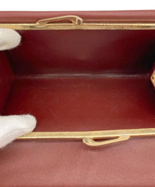 Cartier（カルティエ）Cartier (カルティエ) 長財布 エンジの古着・服飾アイテム