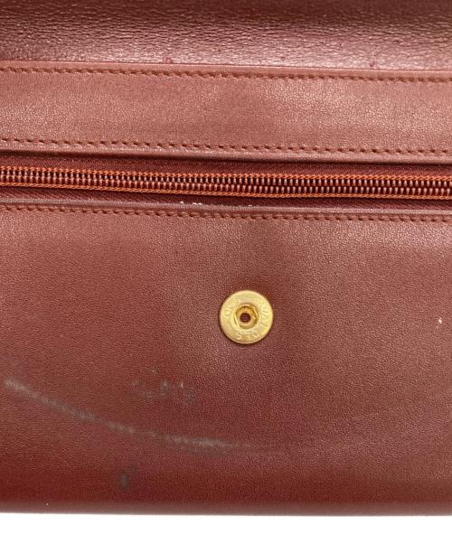 Cartier（カルティエ）Cartier (カルティエ) 長財布 エンジの古着・服飾アイテム