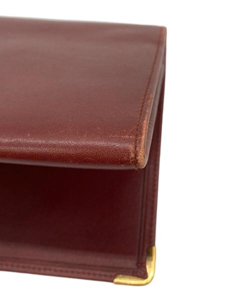 Cartier（カルティエ）Cartier (カルティエ) 長財布 エンジの古着・服飾アイテム