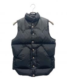 RockyMountainFeatherBed×Jackson Wyoming（ロッキーマウンテンフェザーベッド×ジャクソン）の古着「ダウンベスト」｜ブラック