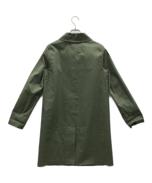 MACKINTOSH（マッキントッシュ）MACKINTOSH (マッキントッシュ) ゴム引きステンカラーコート グリーン サイズ:34の古着・服飾アイテム
