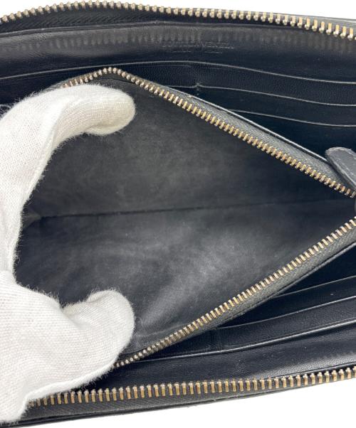 BOTTEGA VENETA（ボッテガベネタ）BOTTEGA VENETA (ボッテガベネタ) 長財布 ブラックの古着・服飾アイテム