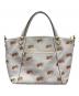 COACH (コーチ) 2WAYバッグ ピンク×グリーン：15000円