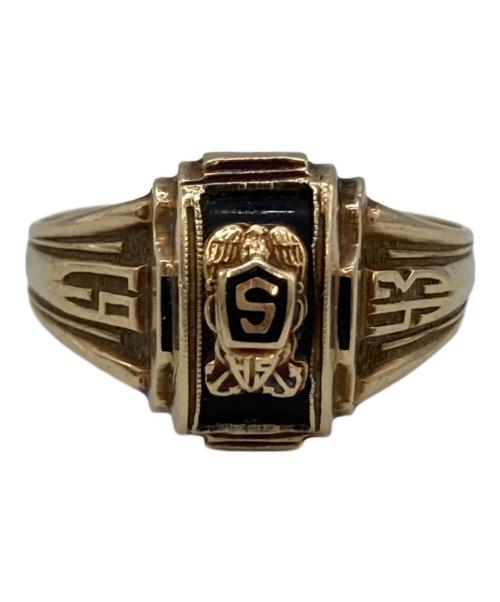 GREEN CROFTERTONE（-）GREEN CROFTERTONE (-) カレッジリング ゴールド サイズ:表記無しの古着・服飾アイテム