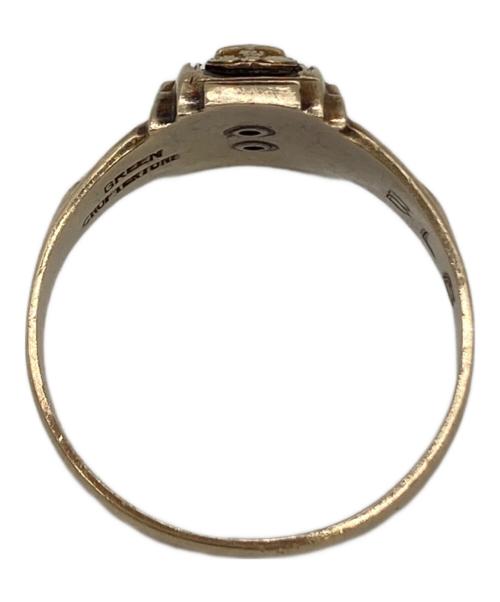 GREEN CROFTERTONE（-）GREEN CROFTERTONE (-) カレッジリング ゴールド サイズ:表記無しの古着・服飾アイテム