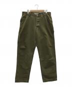 Abercrombie & Fitchアバクロンビー アンド フィッチ）の古着「ワイドパンツ」｜カーキ