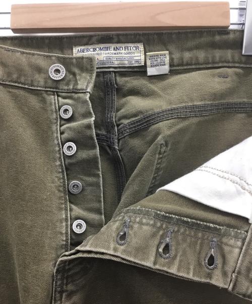 Abercrombie & Fitch（アバクロンビー アンド フィッチ）Abercrombie & Fitch (アバクロンビー アンド フィッチ) ワイドパンツ カーキ サイズ:34Rの古着・服飾アイテム