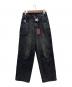 ANTIMID（アンチミッド）の古着「CROSS DENIM」｜ブラック