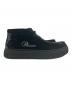 中古・古着 CLARKS (クラークス) PLEASURES (プレジャーズ) Torhill Woven ブラック サイズ:24.5：5000円