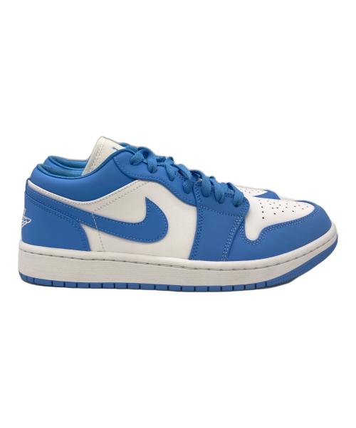 NIKE（ナイキ）NIKE (ナイキ) AIR JORDAN 1 LOW ユニバーシティブルー×ホワイト サイズ:27.5 未使用品の古着・服飾アイテム