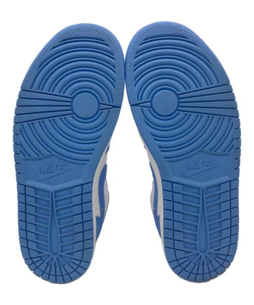 NIKE（ナイキ）NIKE (ナイキ) AIR JORDAN 1 LOW ユニバーシティブルー×ホワイト サイズ:27.5 未使用品の古着・服飾アイテム