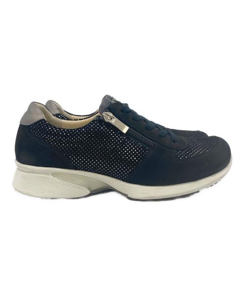 asics（アシックス）asics (アシックス) ウォーキングシューズ ブラック サイズ:23.5の古着・服飾アイテム