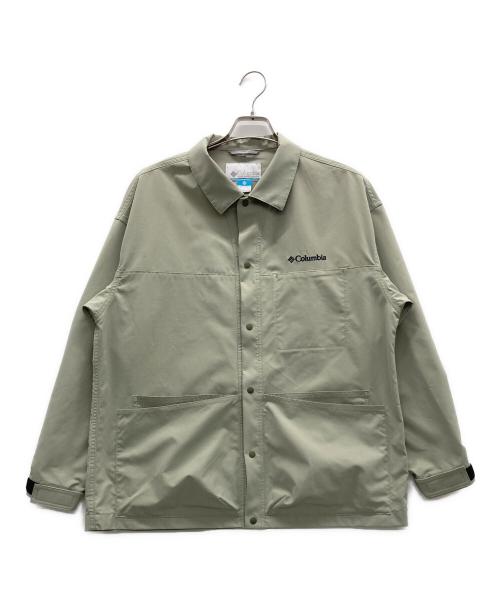 Columbia（コロンビア）Columbia (コロンビア) コーチジャケット グリーン サイズ:Lの古着・服飾アイテム