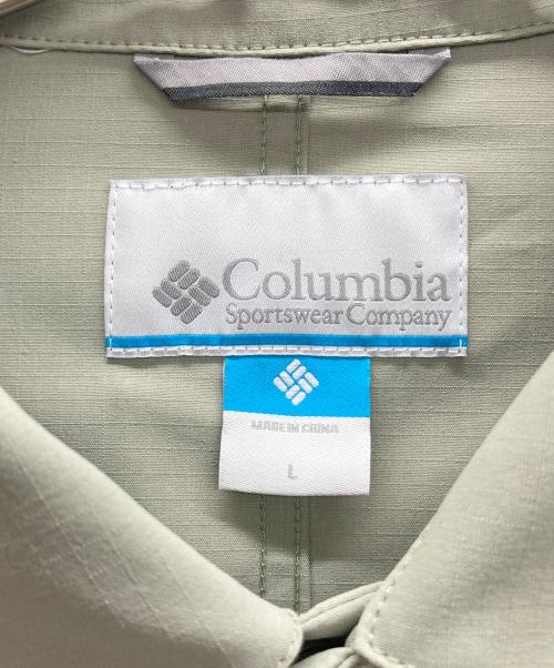 Columbia（コロンビア）Columbia (コロンビア) コーチジャケット グリーン サイズ:Lの古着・服飾アイテム