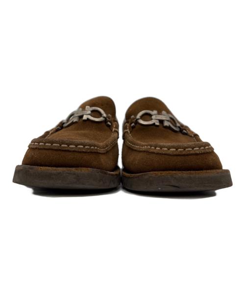 Salvatore Ferragamo（サルヴァトーレ フェラガモ）Salvatore Ferragamo (サルヴァトーレ フェラガモ) ローファー ブラウン サイズ:6の古着・服飾アイテム