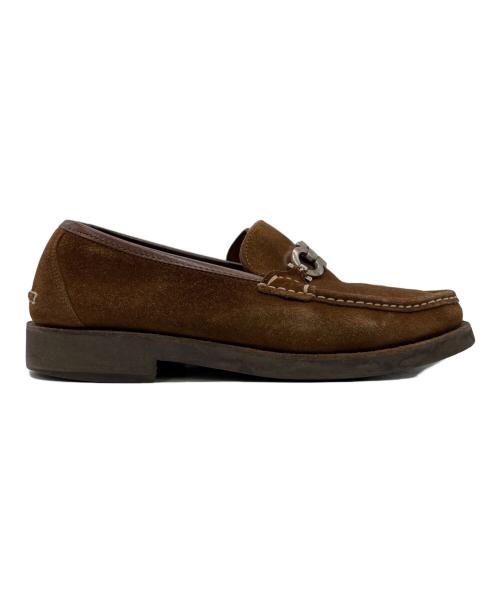 Salvatore Ferragamo（サルヴァトーレ フェラガモ）Salvatore Ferragamo (サルヴァトーレ フェラガモ) ローファー ブラウン サイズ:6の古着・服飾アイテム