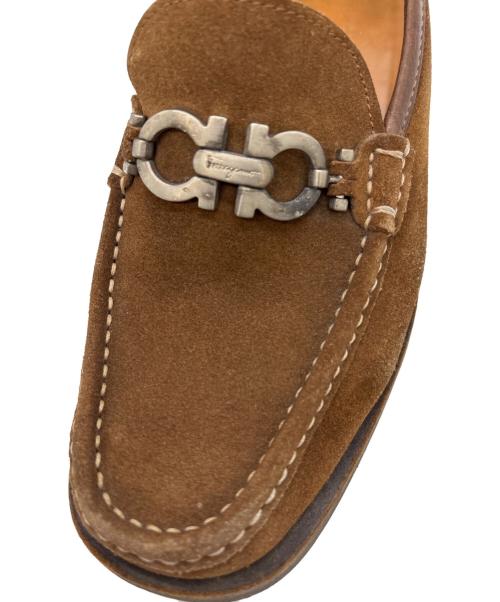 Salvatore Ferragamo（サルヴァトーレ フェラガモ）Salvatore Ferragamo (サルヴァトーレ フェラガモ) ローファー ブラウン サイズ:6の古着・服飾アイテム