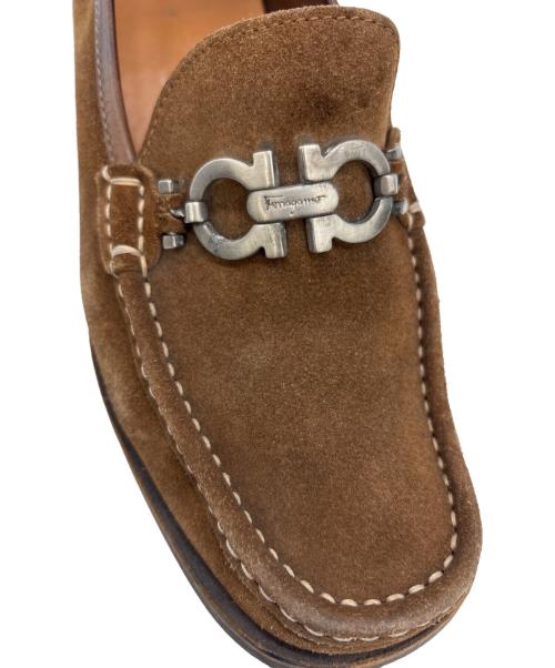 Salvatore Ferragamo（サルヴァトーレ フェラガモ）Salvatore Ferragamo (サルヴァトーレ フェラガモ) ローファー ブラウン サイズ:6の古着・服飾アイテム