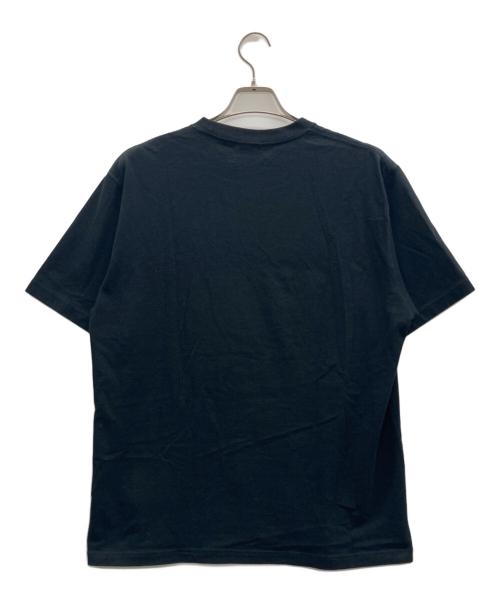 Champion（チャンピオン）Champion (チャンピオン) ロゴプリントTシャツ ブラック サイズ:Lの古着・服飾アイテム