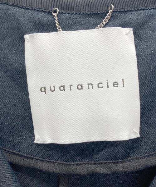 quaranciel（カランシエル）quaranciel (カランシエル) スプリングコート ブラック サイズ:Freeの古着・服飾アイテム