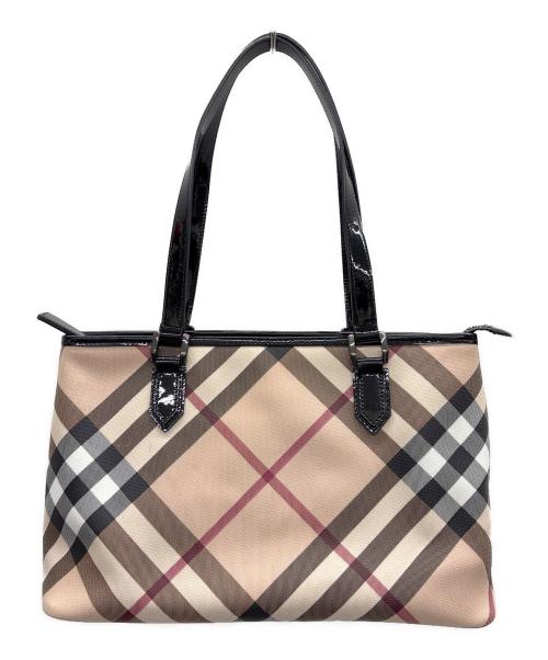 BURBERRY（バーバリー）BURBERRY (バーバリー) pvcトートバックの古着・服飾アイテム