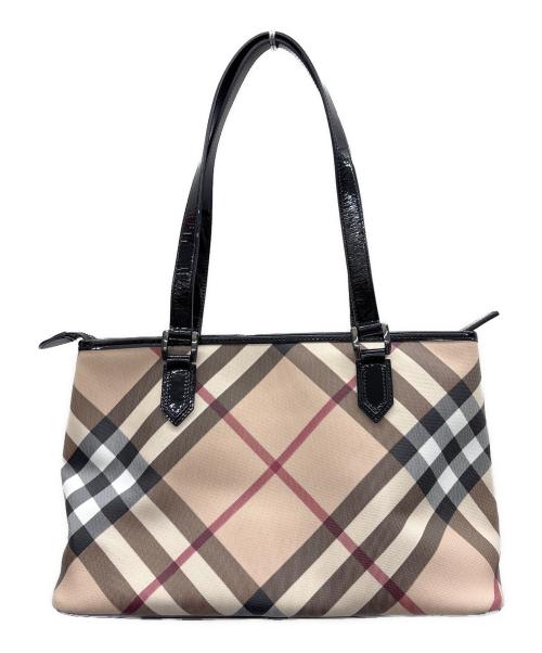 BURBERRY（バーバリー）BURBERRY (バーバリー) pvcトートバックの古着・服飾アイテム