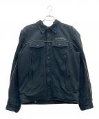 HARLEY-DAVIDSONハーレーダビッドソン）の古着「デニムジャケット」｜ブラック