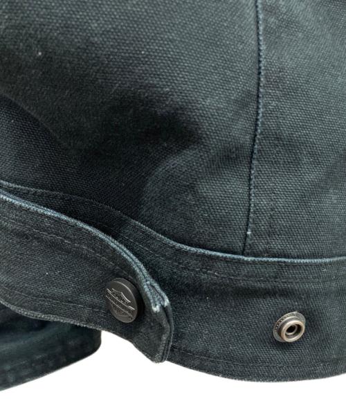 HARLEY-DAVIDSON（ハーレーダビッドソン）HARLEY-DAVIDSON (ハーレーダビッドソン) デニムジャケット ブラック サイズ:Lの古着・服飾アイテム