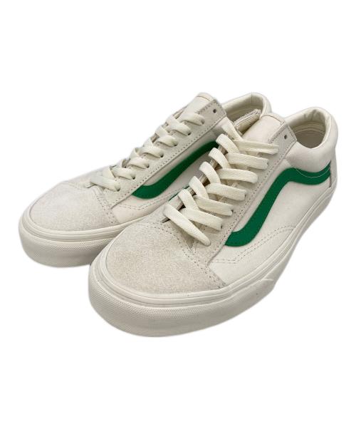 VANS（ヴァンズ）VANS (バンズ) スタイル36 マシュマロ/ジョリーグリーン サイズ:28の古着・服飾アイテム