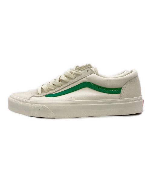 VANS（ヴァンズ）VANS (バンズ) スタイル36 マシュマロ/ジョリーグリーン サイズ:28の古着・服飾アイテム
