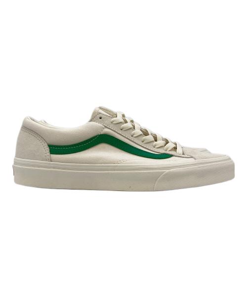 VANS（ヴァンズ）VANS (バンズ) スタイル36 マシュマロ/ジョリーグリーン サイズ:28の古着・服飾アイテム