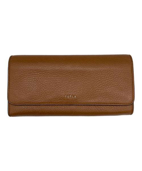 FURLA（フルラ）FURLA (フルラ) 長財布 ブラウンの古着・服飾アイテム